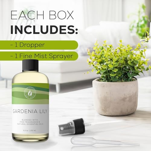 Aroma Country Gardenia Lily Luxury Diffuser Oil Refill (8.5 Fl Oz) - Image 6