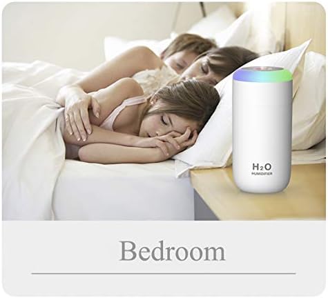 Baby Humidifier, 350ml Small Humidifier for bedroom, desk, travel, plants (White) - Image 6