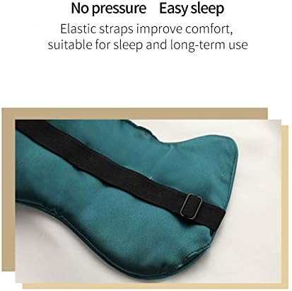 PERFECTSIGHT Sleep Eye Masks, Cute Cat Silk Sleep Eye Cover Lightweight Adjustable Eyeshade Mask Cover for Women Men Sleep Travel Nap (Black) - Image 5