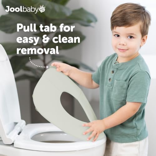 Jool Baby Folding Travel Potty Training Seat – Easy-Remove Pull Tab (Sage) - Image 6