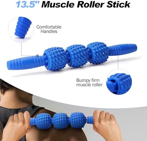 5 in 1 Foam Roller Set High Density Patented Foam Roller for Exercise - Image 3