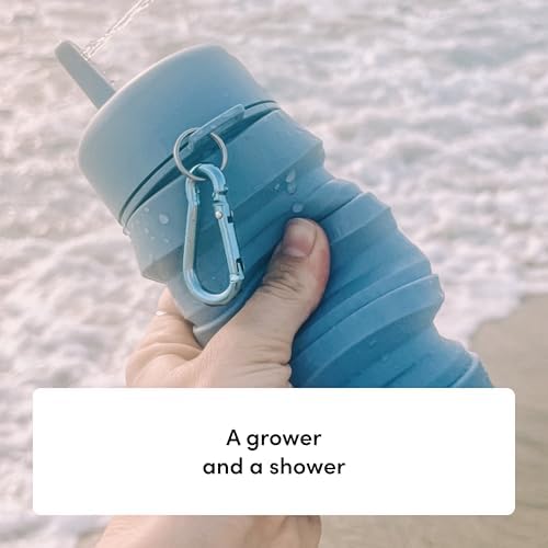 TUSHY Travel Bidet, Collapsible and Expandable Peri Bottle, Glacier - Image 3