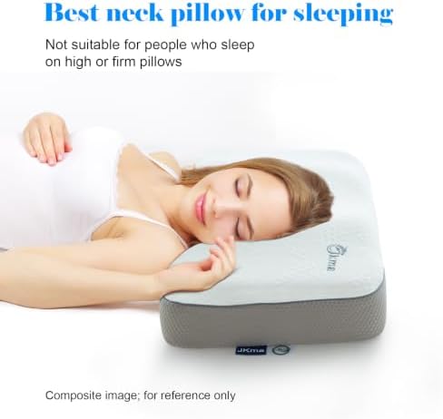 JKma Bio-Based Cervical Neck Pillow, Soft Support, Deep Pressure Relief - Image 3