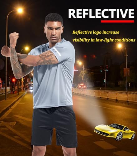 Boyzn 1, 3, 5 or 7 Pack Men's Workout Running Shirts, Dry Fit Moisture Wicking T-Shirt, Gym Athletic Short Sleeve Tee Shirts - Image 5