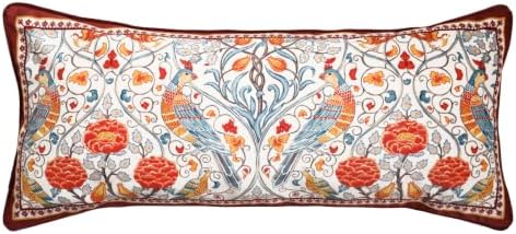 patdrea Designer Vintage Velvet Throw Pillow Cover,12"x28"-Moritz A by patdrea