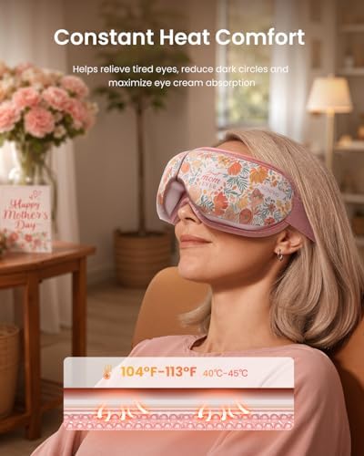 RENPHO Eyeris 1 Eye Massager with Heat, Heated Massage Eye Mask - Image 3