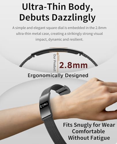 Smart Bracelet for Women Men Ultra-Thin Fitness Tracker for Android & iOS - Image 4