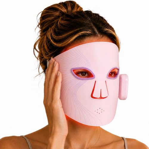 Weilisi Red Light Therapy for Face 4 Modes Cordless Face Mask by Weilisi