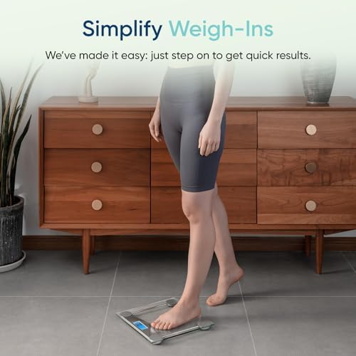 Etekcity Digital Body Weight Bathroom Scale, 6mm Tempered Glass, 400 lbs - Image 6