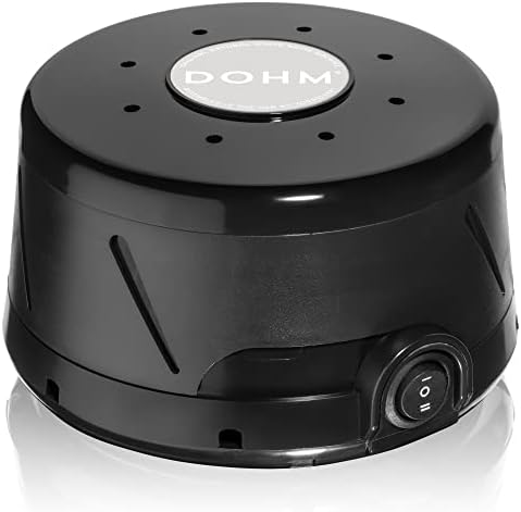 Yogasleep Dohm Classic (Black) White Noise Machine + Travel Case, Sound Machine, Soothing Natural Sound from a Real Fan, Noise Cancelling, Sleep Therapy, Office Privacy, Travel - Image 2