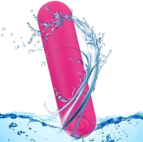 Kverg Mini Massager Waterproof Rechargeable 10 Vibration Red by Aroprank