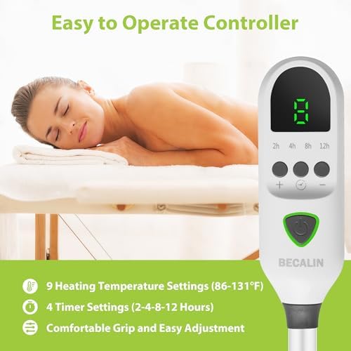Massage Table Warmer Heating Pad Professional SPA Massage Bed Warmer Pads - Image 2