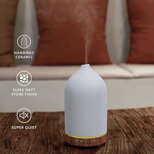 Gooamp 200ML Ceramic Essential Oil Diffuser for Home, Stone Diffuser - Image 5