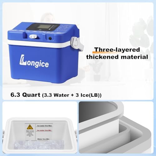 Longice 3.0 Cold Therapy Unit for Shoulder, Blue - Image 4