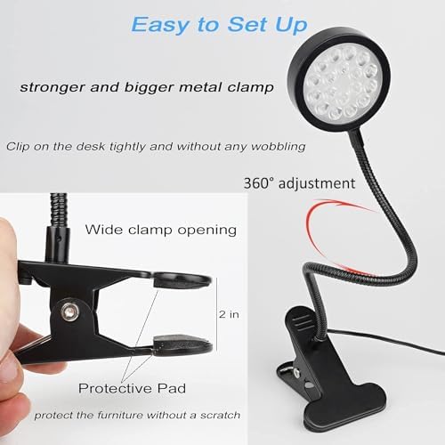 Red Light Relief Lamp for Face, USB-Powered, 18 LEDs 660nm and 850nm NIR‌ - Image 4