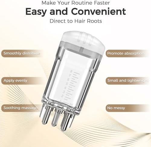 Minoxidil Applicator, Quick Efficient Apply No Messy Hair Serum Applicator - Image 3