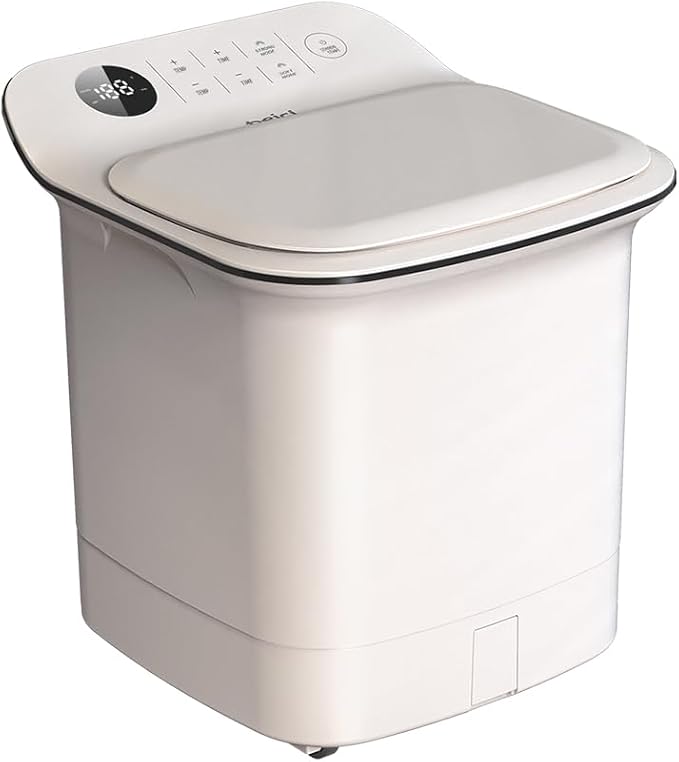 13-inch Foot Spa with Fully Automatic Electric Massage Dual-Action System, Integrating Electric Massage Rollers and Shiatsu Functionality, Featuring a Timer and Water Temperature Control by beici
