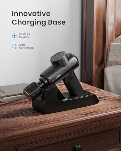 RENPHO Active Thermacool Deluxe Massage Gun with Charging Stand, Heat, Cold - Image 2