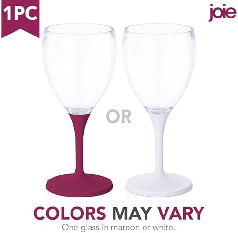 Joie Wine Glass To Go, Portable Wine Glass, Detachable Stem, BPA-free - Image 2