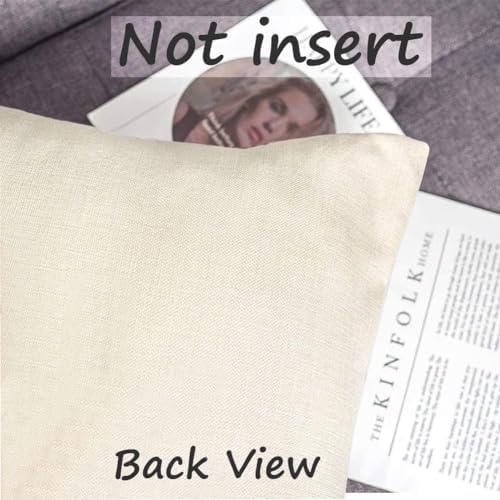RABUSOA Birds Pillow Covers 16x16 Inch,Lumbar Decorative Throw Pillows,Spring Summer Hand-Painted Outdoor Pillowcases Cushion Covers for Couch - Image 7