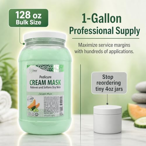 SPA REDI Salon Pedicure Foot Mask, Deep Moisturizing, 128 oz - Image 2