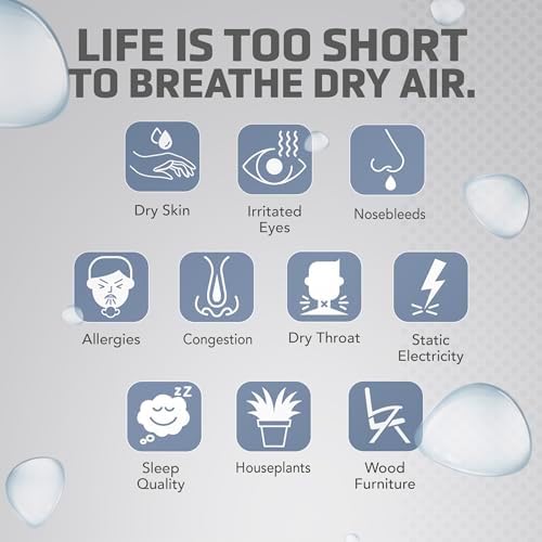 PureGuardian 30-Hour 0.80 Gal. Top Fill Cool Mist Ultrasonic Humidifier for Home with Aromatherapy Tray, Covers 320 Sq. Ft, White, H950AR - Image 7