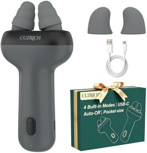 Mini Portable Handheld Kneading Massager for Neck, Shoulders & More by cuzrich