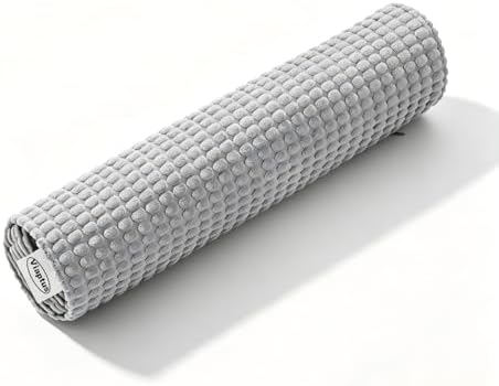 Cervical Pillow for Neck Pain, Memory Foam Neck Roll – Grey by Viaptus