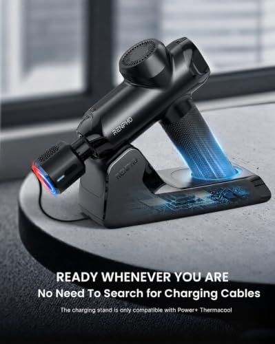 RENPHO Power+ Thermacool Deluxe Massage Gun with Heat and Cold - Image 3