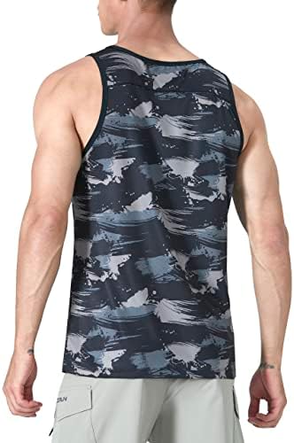 EZRUN Men's Quick Dry Workout Tank Top UPF 50+ Sweat-Wicking Gym Shirt - Image 5