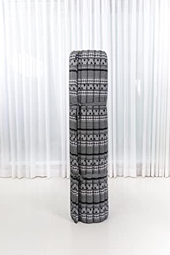 Leewadee Extra Wide Thai Roll Mat 75 x 57 inches Kapok Firm - Image 4