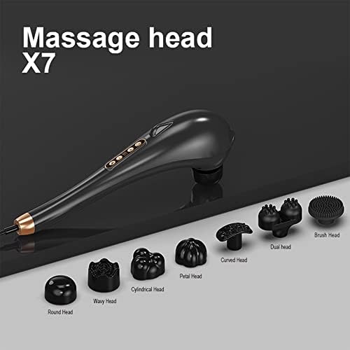 Back Massager, Deep Tissue Massager, Massage Machine for Pain Relief, Hand Held Massage Tool, Electric Percussion Body Relax Machine, Handheld Relaxation Tool - Image 4