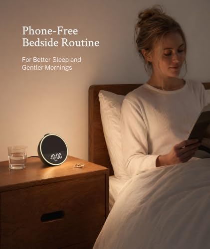 Sound Machine for Sleep, Alarm Clock, Night Light, Sleep Routine - Image 7