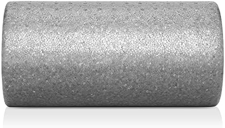 Philosophy Gym 12" High-Density Foam Roller for Exercise, Massage, Muscle Recovery - Round, Gray - Image 2