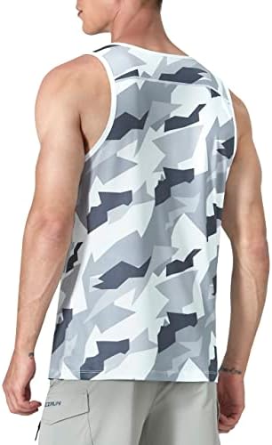EZRUN Men's Quick Dry Workout Tank Top UPF 50+ Sweat-Wicking Gym Shirt - Image 5