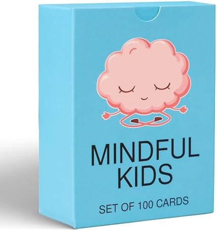 100 Mindfulness Conversation Cards for Kids - Enable Meaningful Conversations with Kids by MindfulnessWellness
