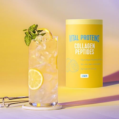 Vital Proteins Collagen Peptides Powder, Collagen Supplements, Hair & Skin Health, 14 Servings, Lemon (Pack of 2) - Image 2