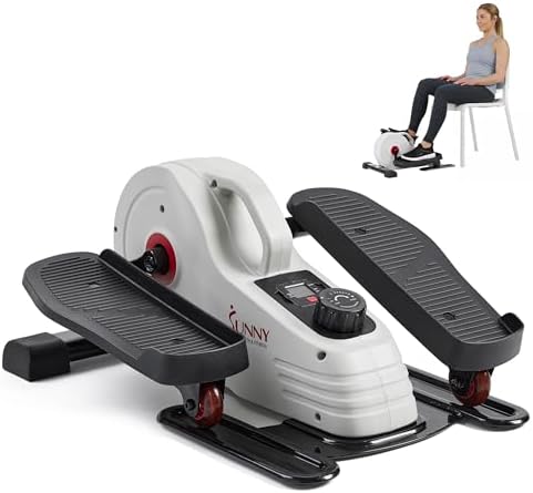 Sunny Health & Fitness Under Desk Pedal Elliptical Machine Leg Exerciser - Image 3