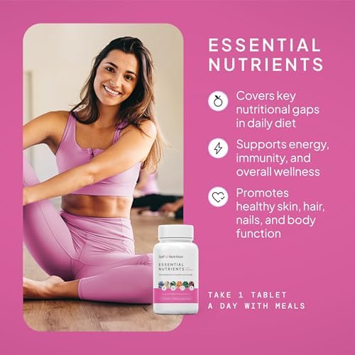 SELF NUTRITION Vegan Multivitamins for Women - Once Daily - 28 Nutrients - Boost Energy, Sleep, Hair, Skin, Nails & Reduce Cravings - Keto, Vegan, Gluten Free, Made in USA, 2-Months Supply - Image 2