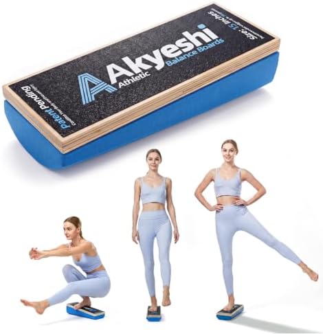 Athletic Balance Boards for Stability Training and Body Conditioning by Akyeshi