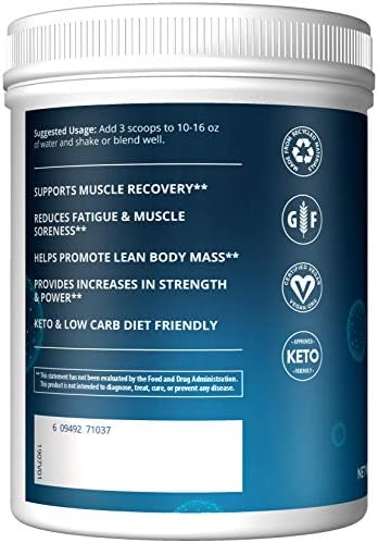 MRM BCAA+G RELOAD Post-Workout Recovery – Lemon, 840g - 60 Servings Per Container - Image 2