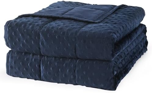 Mr. Sandman Weighted Blanket for Adults, King Size 20 lbs, 80 x 87 Inches by MrSandman
