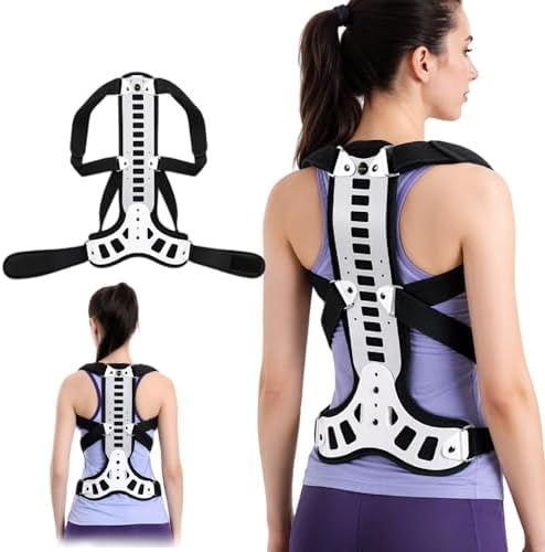 Adjustable Spine Posture Corrector for Back Support,2026 New Full Scoliosis Back Brace Posture Corrector for Kyphosis and Vertebral Compression Fracture Men and Women (Black, Small) by Abovethestandardisourway%EF%BC%81