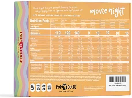 Easter Basket Stuffers Movie Night Popcorn Gift Set, Gourmet Popcorn Seasoning Variety Pack and Kernels, 3 Color Kernels and 5 Flavorings, Non-GMO, Gluten Free, Family Easter Gifts For Teens, Kids, Adults, 10 Pack - Image 2