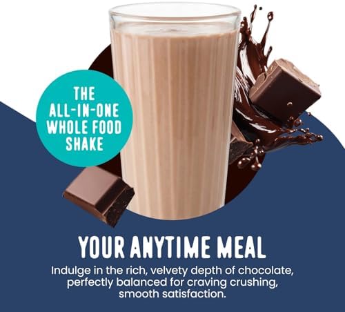 FlavCity Chocolate All in One Protein Shake Powder - On the Go Meal Alternative + Collagen Peptides, Reishi & Cordyceps - Focus, Skin, Hair & Joint Support - 100% Grass Fed Whey, 20 Servings - Image 2