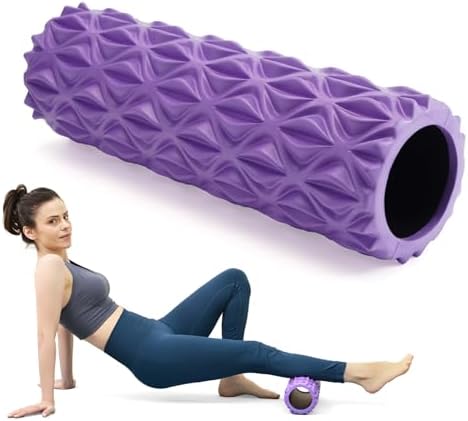 Foam Roller, 15 inch High Density Massage Roller for Exercise by Zmarthumb