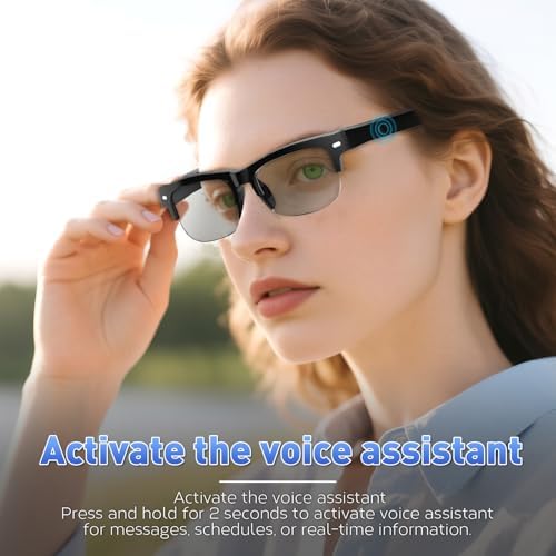 Smart Bluetooth Glasses with Open-Ear Audio & Photochromic Lenses - Image 4