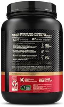 Optimum Nutrition Gold Standard 100% Whey Protein Powder, Double Rich Chocolate 1.98 Pound (Packaging May Vary) (Pack of 6) - Image 3
