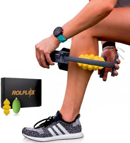 Rolflex The Massage Combo – 3-in-1 Roller for Muscles Deep Tissue by Rolflex