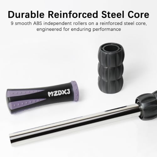 Muscle Roller Massage Roller Stick- (Dark Purple) - Image 4